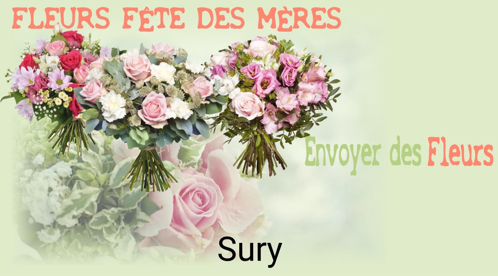 Bouquet de Fête des Mères livré à Sury